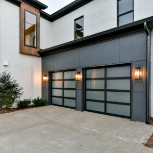 Aluminum Frame Glass Garage Door