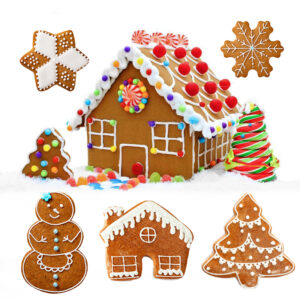 Gingerbread House Cookies