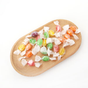 Colorful fruit hard candy