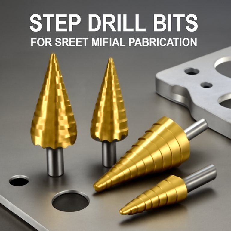 Step Drill Bits for Sheet Metal Fabrication
